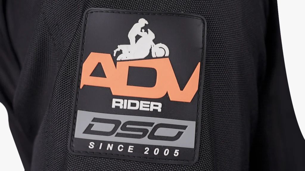 DSG Adv Riding Jacket Black Orange